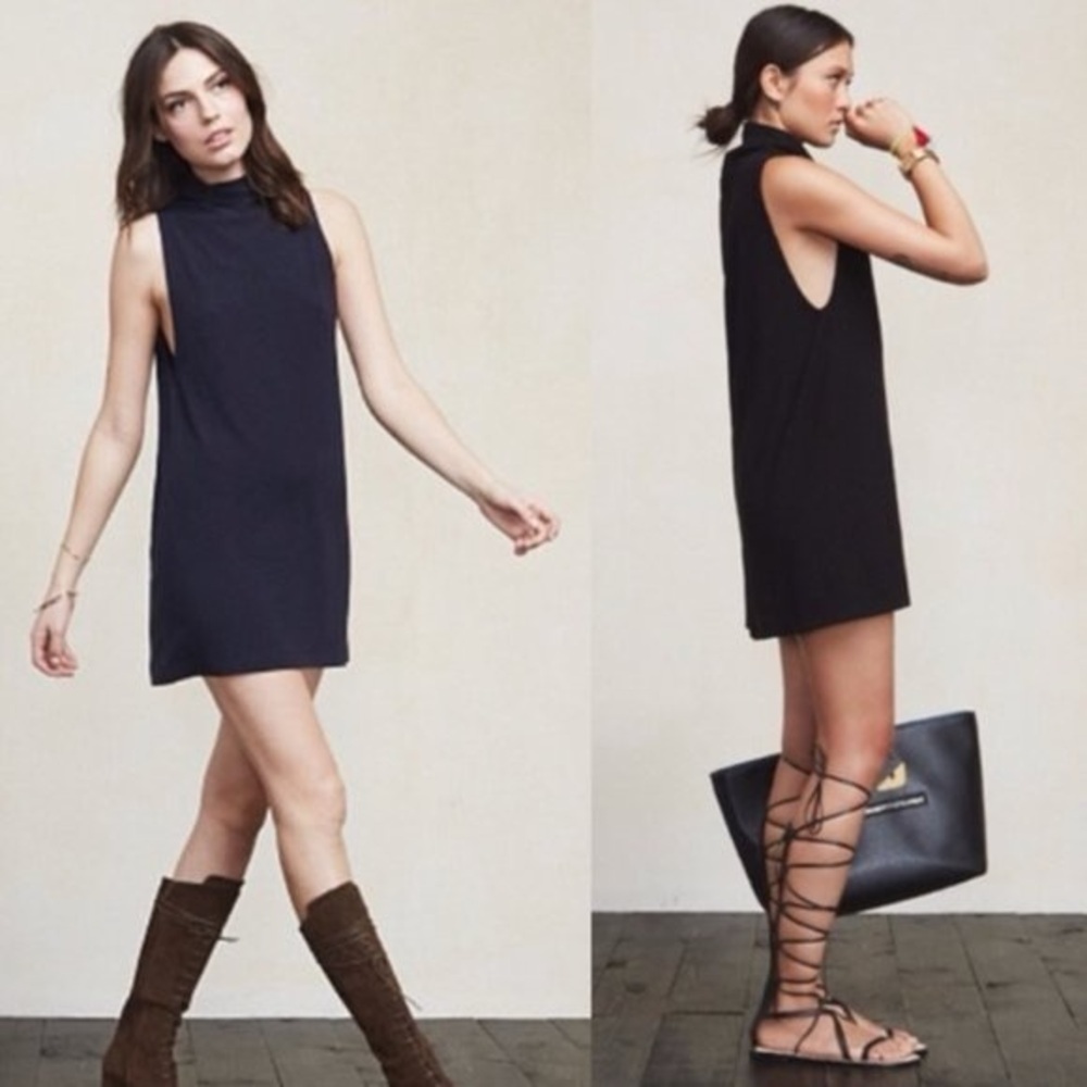 Reformation Cali Ribbed Sleeveless Dress Size 4